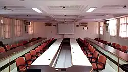 The Main Lecture cum Conference Hall inside IFS, Gurugram.
