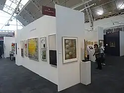 The Nine British Art stand at the 2022 fair