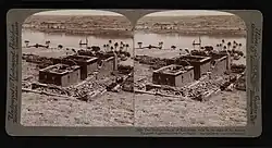 Stereo card of the temple (1904)