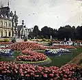 Parterre at Waddesdon Manor, 1910