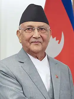 Federal Democratic Republic of Nepal, Khadga Prasad Sharma Oli, Prime Minister of Nepal
