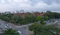 The Secretariat and city block