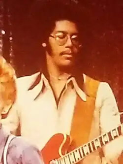 Carlos Alomar performing in 1974