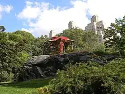 The Dene and Summerhouse, Central Park.