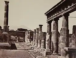 The Temple of Venus (Pompeii), c. 1870