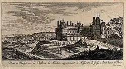 The castle c. 1600