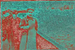 As such, the JPEG compression artifacts whether deemed uniform or not are unrelated to the Soviet-era photo manipulation