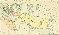 Image 18Seleucia was the capital of the Hellenistic Seleucid Empire (from History of Iraq)