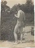 Thomas Eakins, Nude, Playing Pipes, Metropolitan Museum of Art