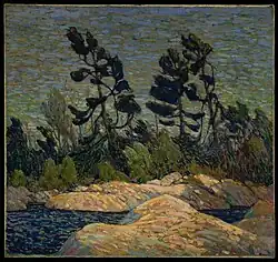Byng Inlet, Georgian Bay, Winter 1914-1915. 71.5 × 76.3&nbsp;cm. McMichael Canadian Art Collection, Kleinburg