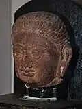 Tirthankara Head, Kushan Period, Mathura