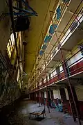 Abandoned cell block