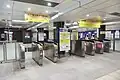 Tokyo Metro ticket gates
