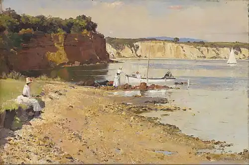 Slumbering Sea, Mentone, 1887, National Gallery of Victoria
