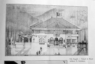 Royal House, Vălenii de Munte (plan).