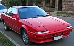 General export markets Corolla XL coupé (AE92, Chile), sold in select markets outside Japan and North America
