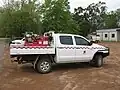 Light patrol (fast attack) Toyota Hilux 3.0 D4D SR at Dwellingup depot in October 2014.