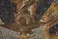 Evangelists' fresco John close up