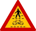 K-43[12] Parallel pedestrian and cyclist crossing