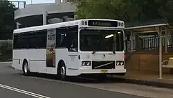 Volvo B10M Mk III at Sutherland Station.