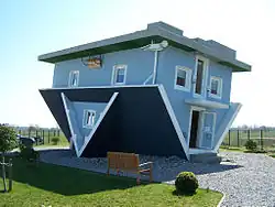 The Upside-Down House of Trassenheide, Germany[7]