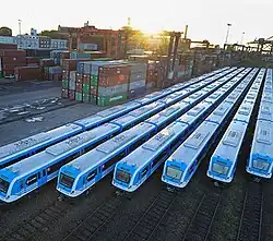 Sarmiento Line trains