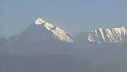 Trisul from Kausani, Uttarakhand