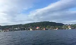 View of the Trysfjorden