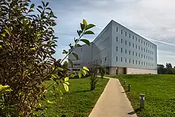 The building of the Library and Knowledge Center