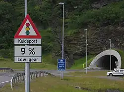 North Cape Tunnel entrance