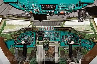 Tu-95MS cockpit