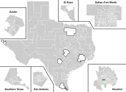 Map of the district