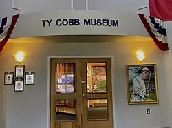 Ty Cobb Museum Entrance in Royston
