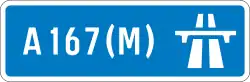 A167(M) shield