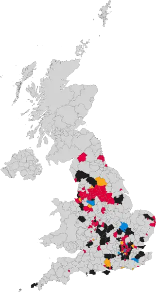 Results of the 1998 United Kingdom local elections