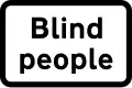 Blind people