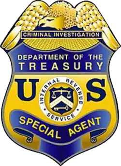 IRS-CI Special Agent Badge
