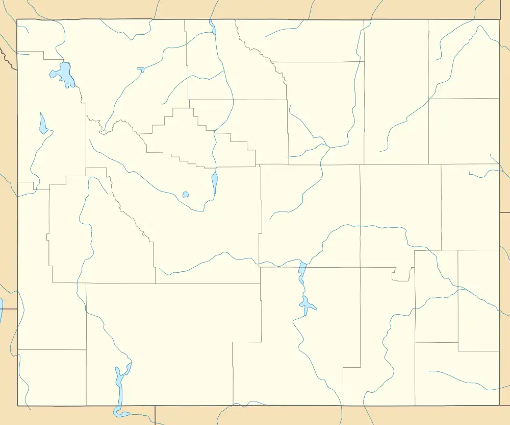 Uranium mining in Wyoming is located in Wyoming
