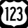 U.S. Highway 123 Business marker