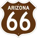 US 66 route marker