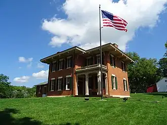 Ulysses S. Grant Home, designed by William Dennison and constructed in 1859