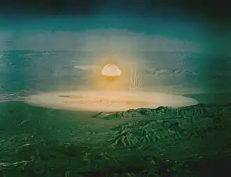 Encore's Mushroom Cloud from far away