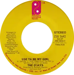 side-A label by Philadelphia International Records