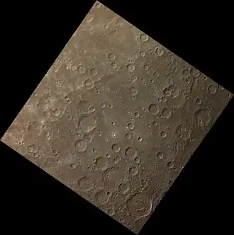 Exaggerated color image with Carleton at left