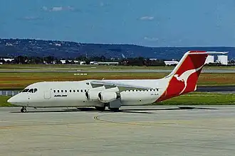 BAe 146–300 in 1999 (operating as Airlink)