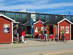 Political parties campaigning in Uppsala on 11 August 2022