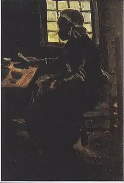 Peasant Woman Taking her Meal, 1885, Kröller-Müller Museum, Otterlo, Netherlands (F72)