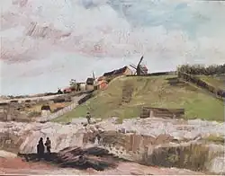 The Hill of Montmartre with Quarry 1886 Van Gogh Museum, Amsterdam (F230)