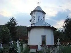 Wooden church in Vărzăroaia
