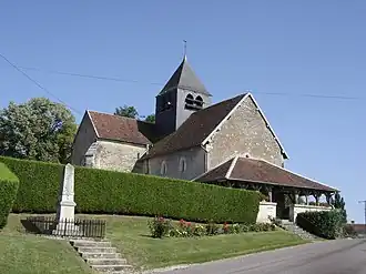 The church in Vauchonvilliers